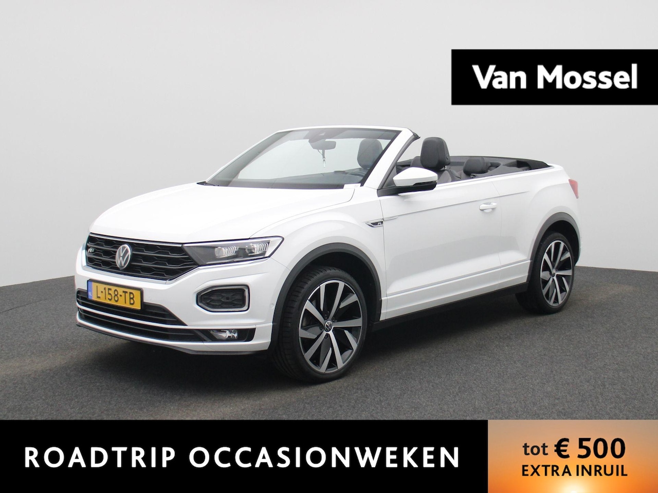 Volkswagen T-Roc Cabrio - 1.5 TSI R-Line | Automaat | BEATS Audio | Stoelverwarming | Apple Carplay / Android Auto | - AutoWereld.nl