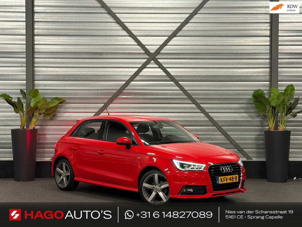 Audi A1 Sportback - 1.0 TFSI S-LINE/LED/NAVI/CRUISE/PDC/CLIMATE/STOELVERW - AutoWereld.nl