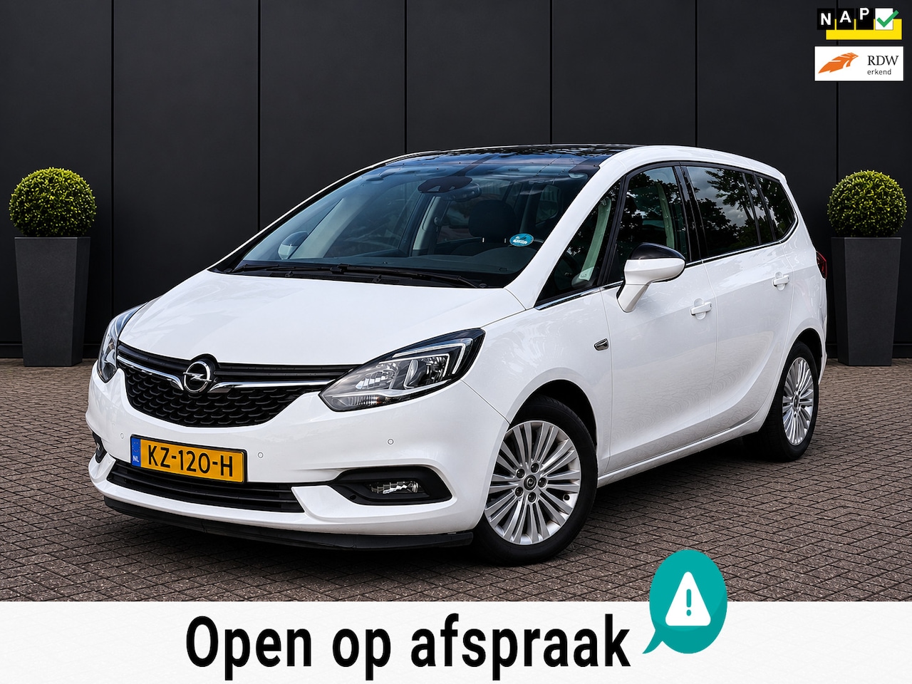Opel Zafira - 1.4 Turbo Business+ 7p. NAVI PANORAMA DAK APK NAP DEALER ONDH. - AutoWereld.nl