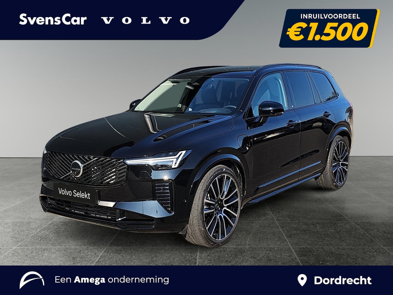 Volvo XC90 - 2.0 T8 Plug-in hybrid AWD Ultra Dark | Luchtvering | Trekhaak | Panoramadak | 360 graden c - AutoWereld.nl