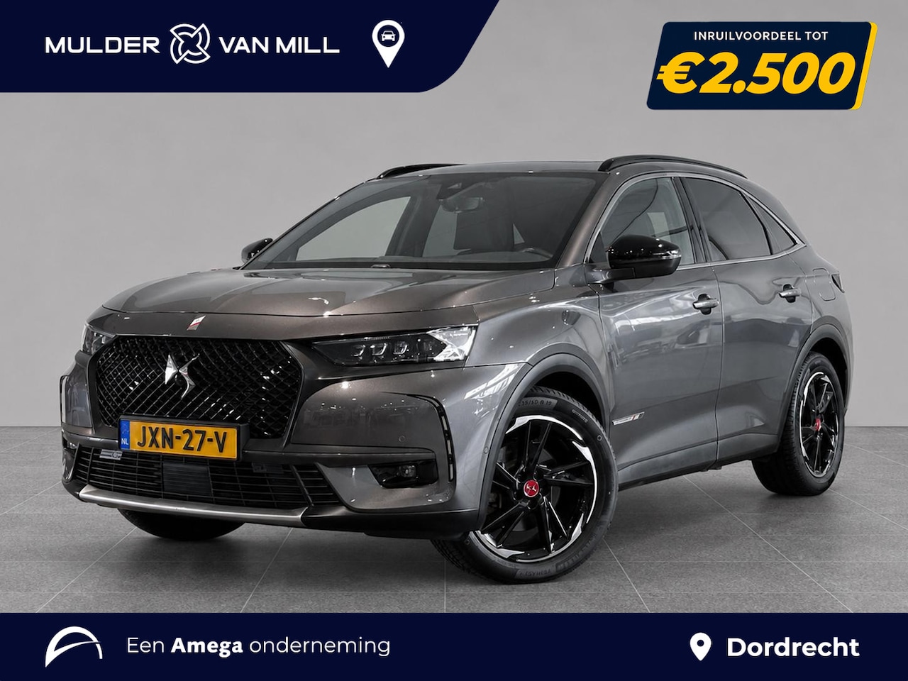 DS 7 Crossback - Performance Line+ e-Tense PHEV Hybrid 225pk e-EAT8 | SCHUIF/KANTELDAK | FOCAL HIFI | NIGHT - AutoWereld.nl