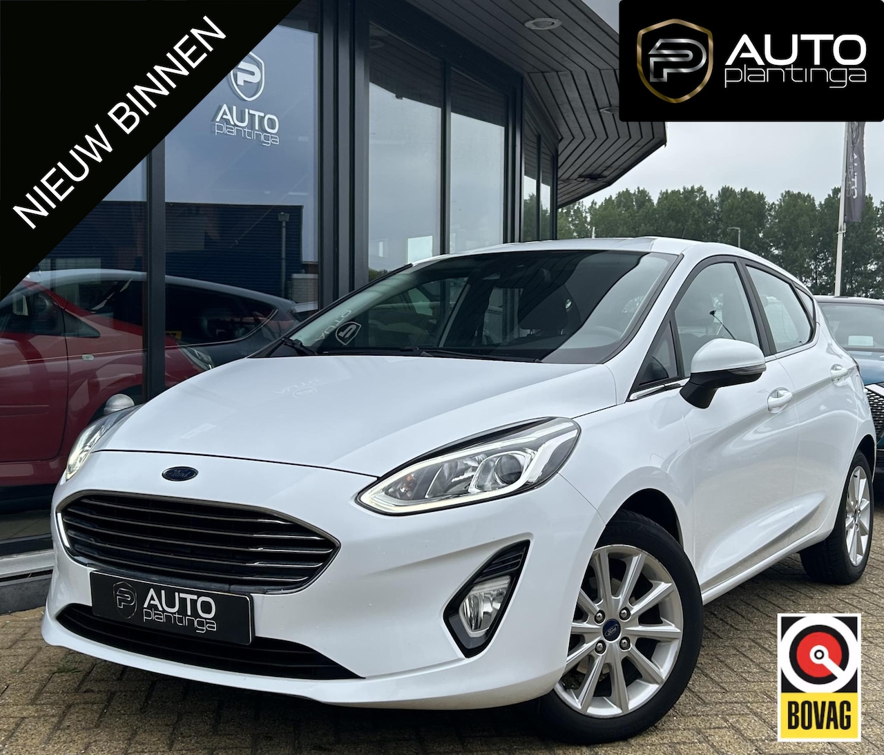 Ford Fiesta - 1.0 EcoBoost Titanium 101PK | Nieuw Model | NL AUTO | Volledige Onderhoudshistorie | Cruis - AutoWereld.nl