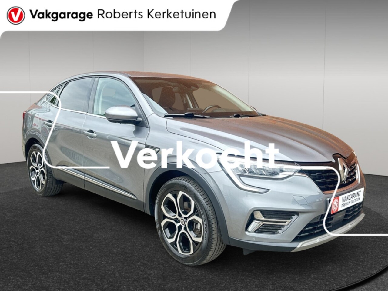 Renault Arkana - 1.6 E-Tech Hybride 145 Intens half leder Navigatie - AutoWereld.nl