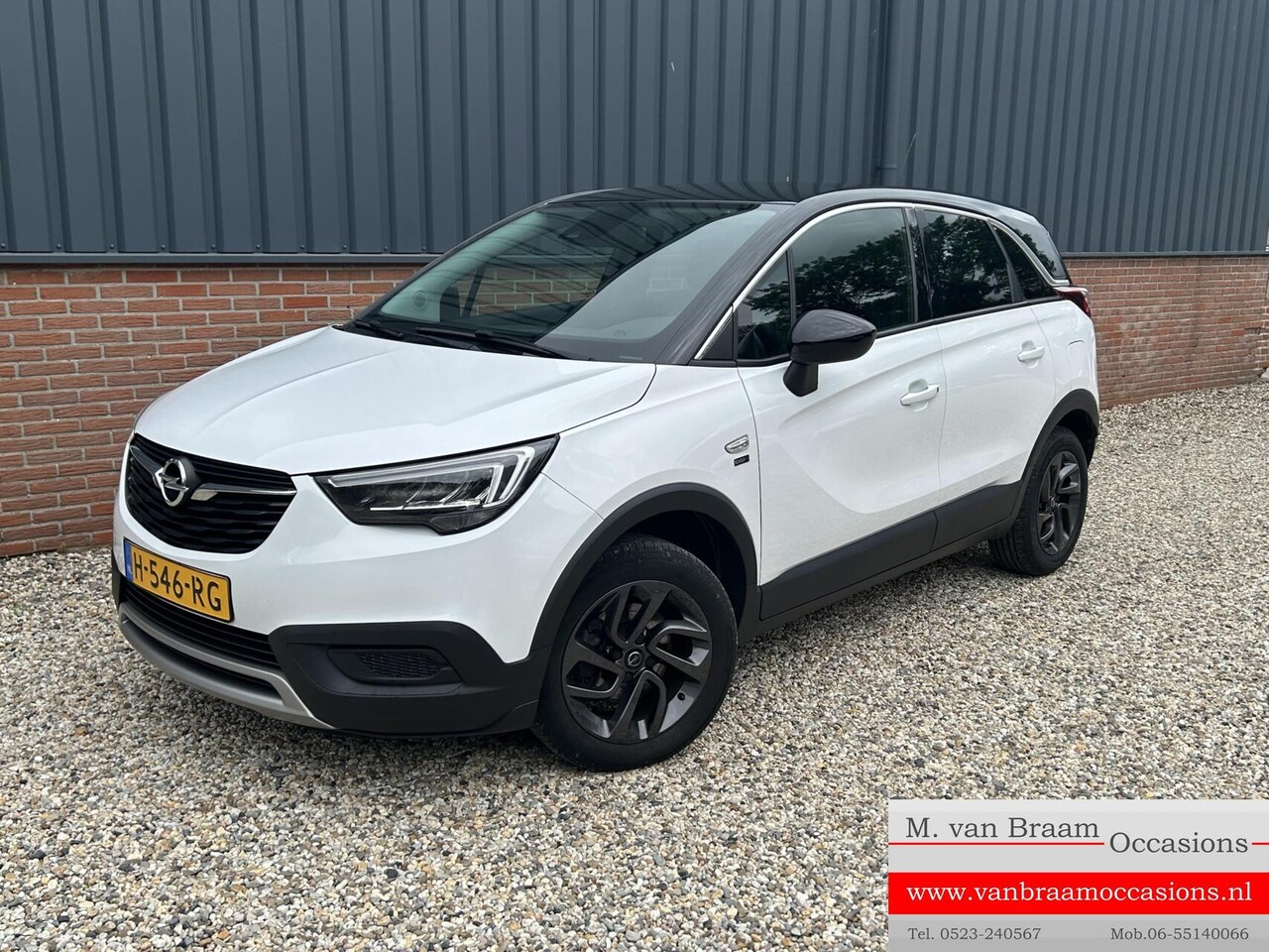 Opel Crossland X - 1.2 Turbo Edition 2020 Zwart-dak/Org-NL!! - AutoWereld.nl