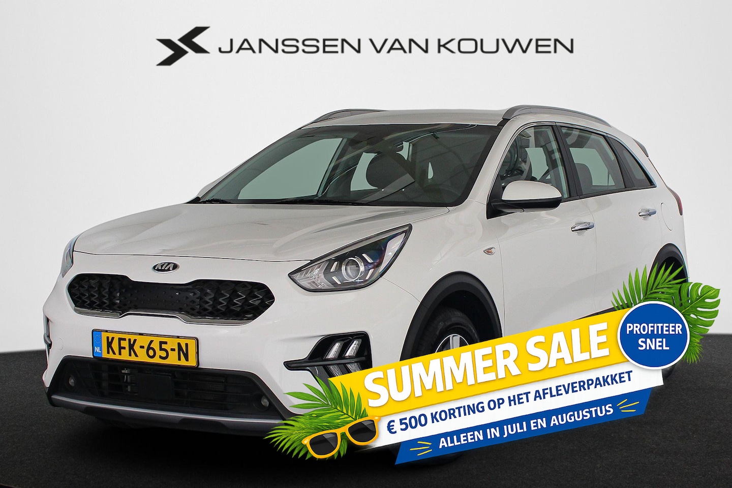 Kia Niro - 1.6 GDi Hybrid DynamicLine Achteruitrijcamera Apple CarPlay - AutoWereld.nl