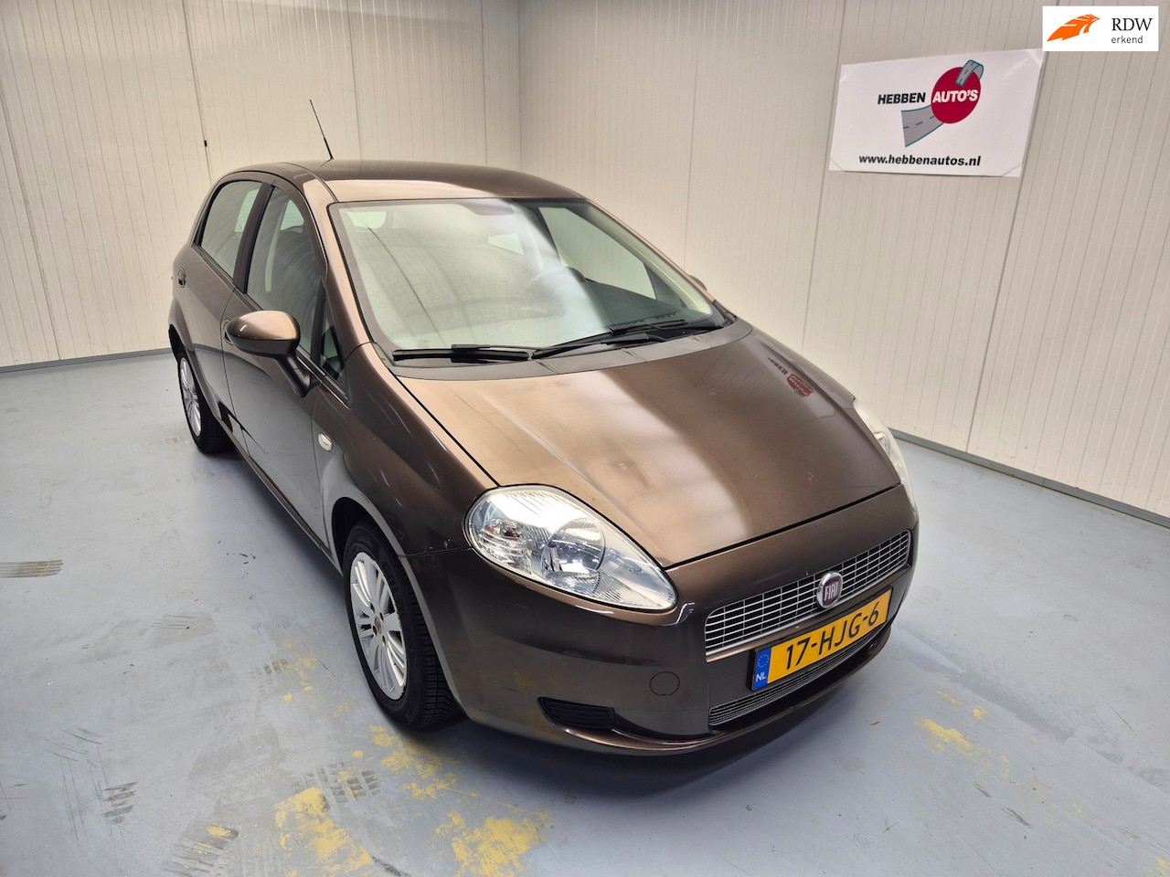 Fiat Grande Punto - 1.2 Edizione Lusso Airco Alu Velgen Trekhaak - AutoWereld.nl