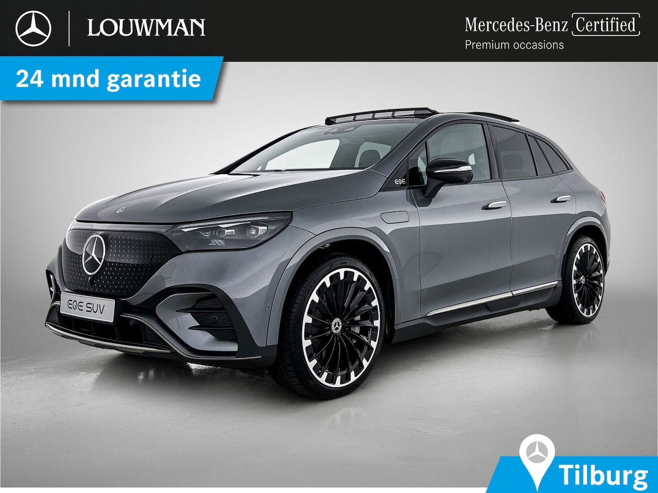 Mercedes-Benz EQE SUV - 350 4Matic Sport Edition 91 kWh | Premium Pakket | Nightpakket | Trekhaak | AIRMATIC Lucht - AutoWereld.nl
