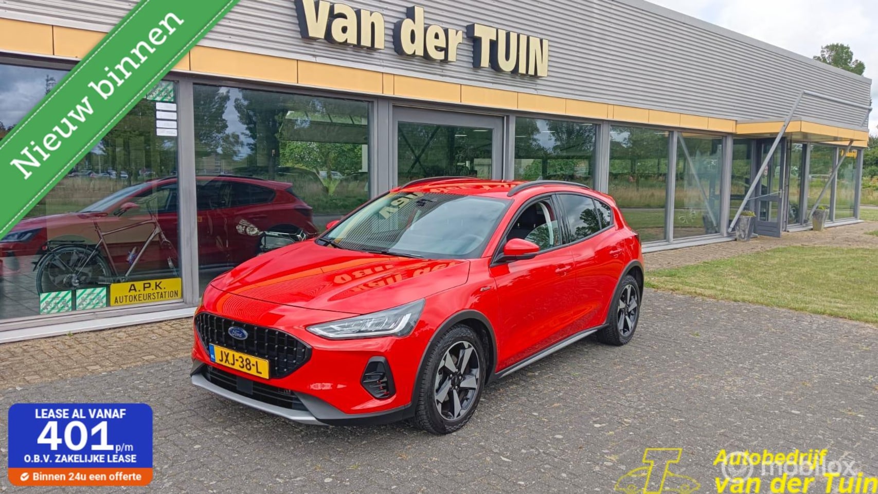 Ford Focus - 1.0 EcoBoost Hybrid Active X 1.0 EcoBoost Hybrid Active X - AutoWereld.nl