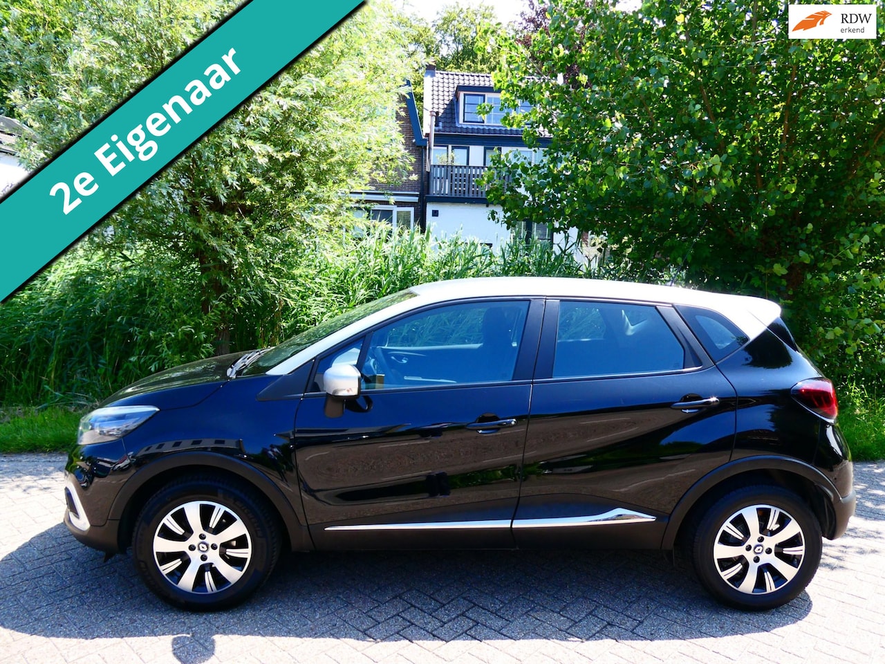 Renault Captur - 0.9 TCe 2e eig. Airco Cruise LED Navi Trekhaak 1200kg. - AutoWereld.nl