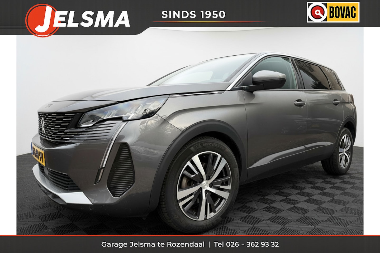Peugeot 5008 - 130pk PT Active Pack Aut. 7p., Camera | Navi & CarPlay | Trekhaak - AutoWereld.nl