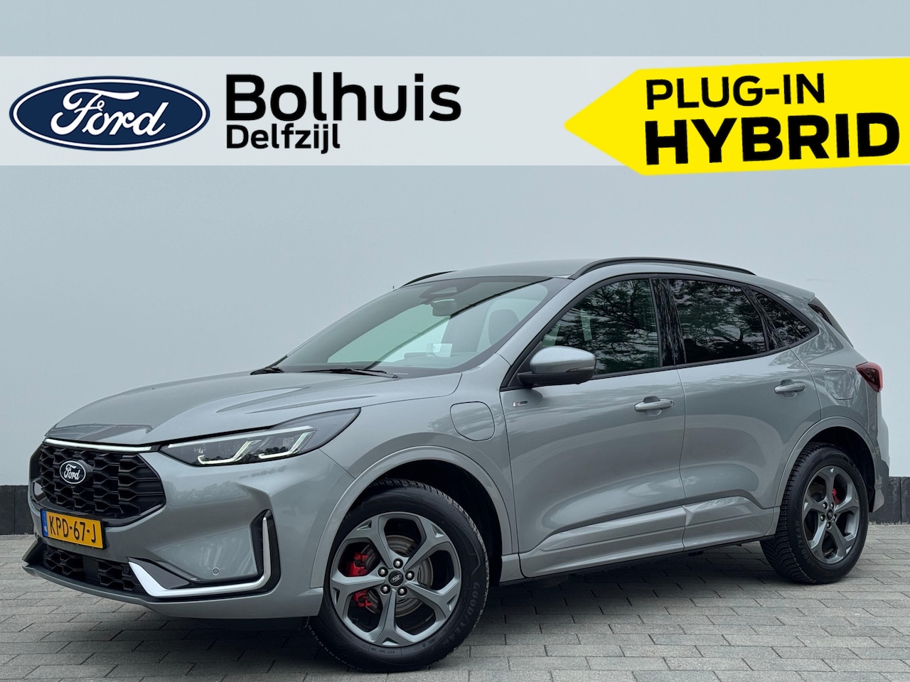 Ford Kuga - 2.5 PHEV 243 pk ST-Line X I AGR stoelen | Adapt Cruise I Winter Pack | B&O | 360° Camera I - AutoWereld.nl