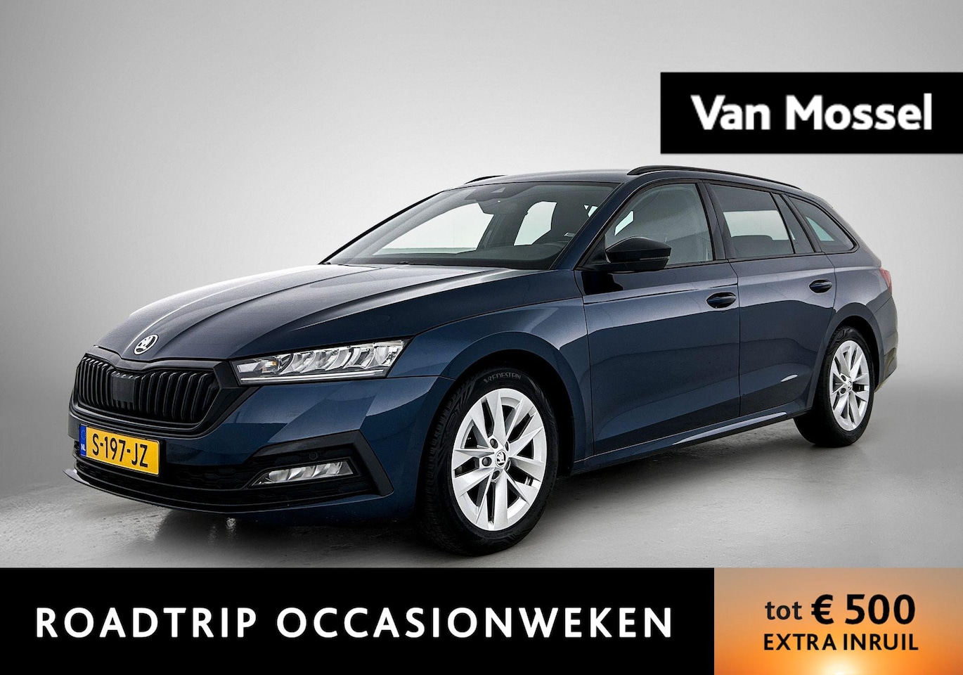 Skoda Octavia Combi - 1.0 TSI Sport Business | Apple Carplay / Android Auto | Stoelverwarming | Parkeersensoren - AutoWereld.nl