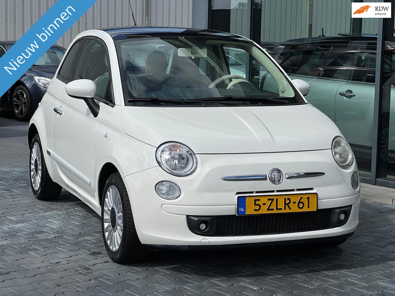 Fiat 500 - 1.2 LOUNGE PANORAMA / NW-DISTR + BEURT - AutoWereld.nl