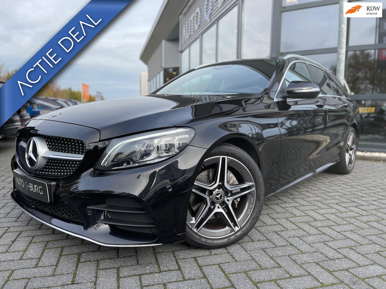 Mercedes-Benz C-klasse Estate - 180 Business Solution AMG | Autom 9G | ECC | Navi | Virtueel Cockpit | Leer | PDC | Camera - AutoWereld.nl