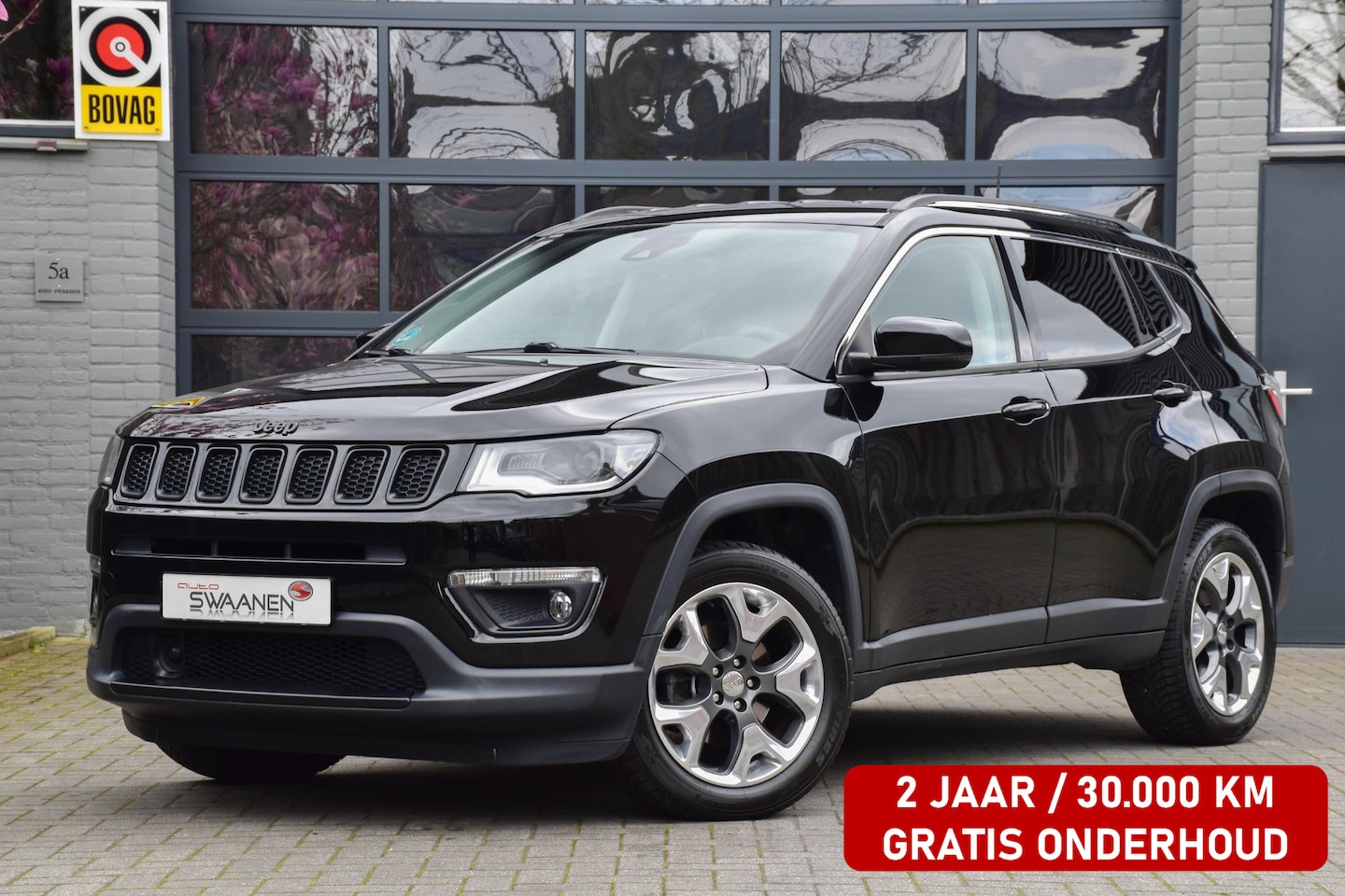Jeep Compass - 1.4 MultiAir Limited 4x4 | Carplay | ACC | 170PK - AutoWereld.nl