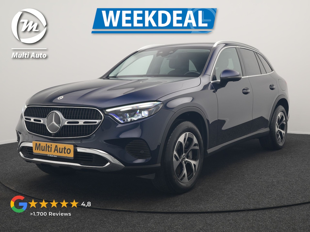 Mercedes-Benz GLC-klasse - 300e 4MATIC Avantgarde PHEV 313pk Dealer O.H. | Adaptive Cruise | Camera | Digital LED | S - AutoWereld.nl