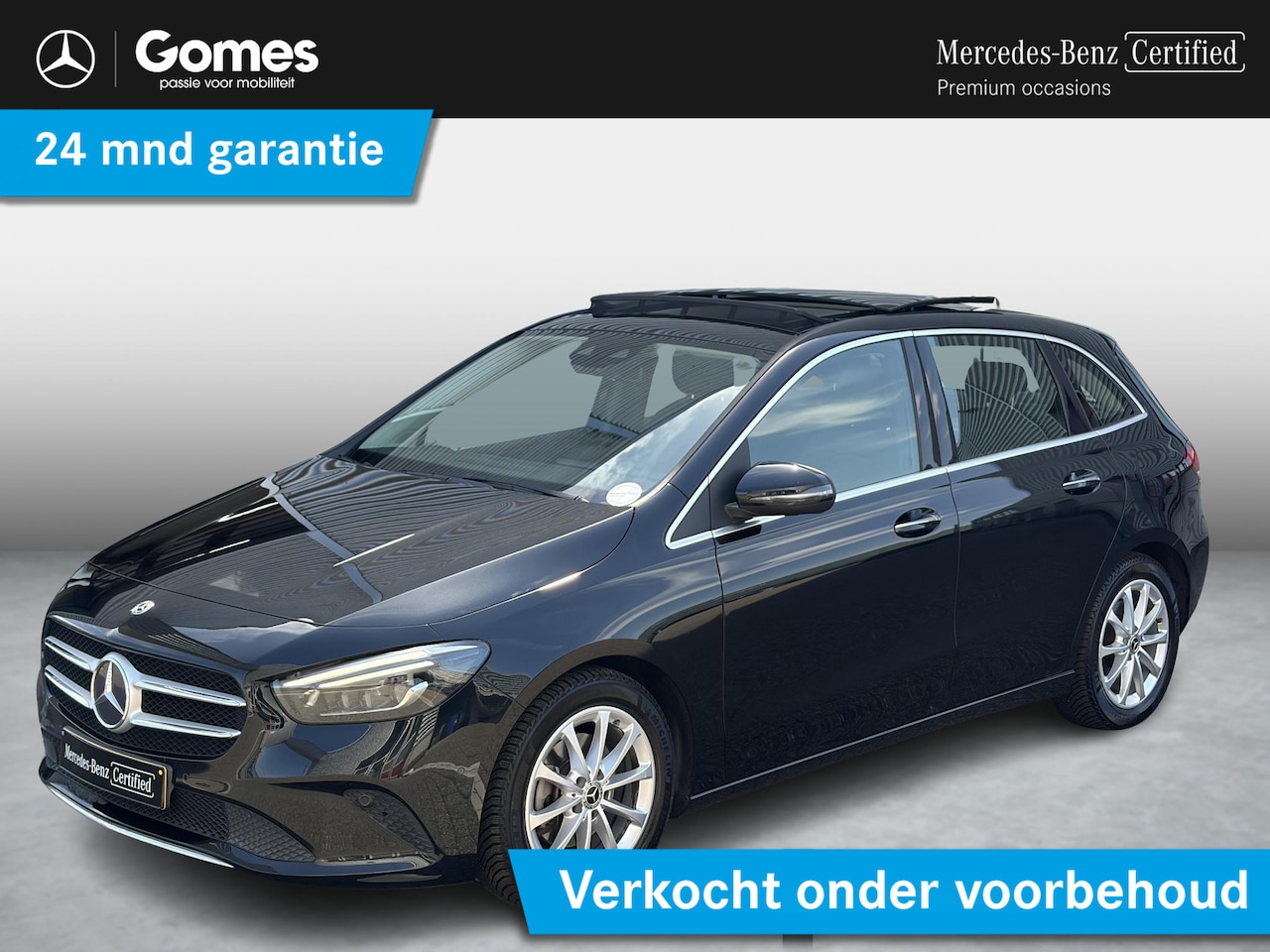 Mercedes-Benz B-klasse - 200 Business Solution Luxury | Panoramadak | Memory | Cruise Control | Trekhaak - AutoWereld.nl
