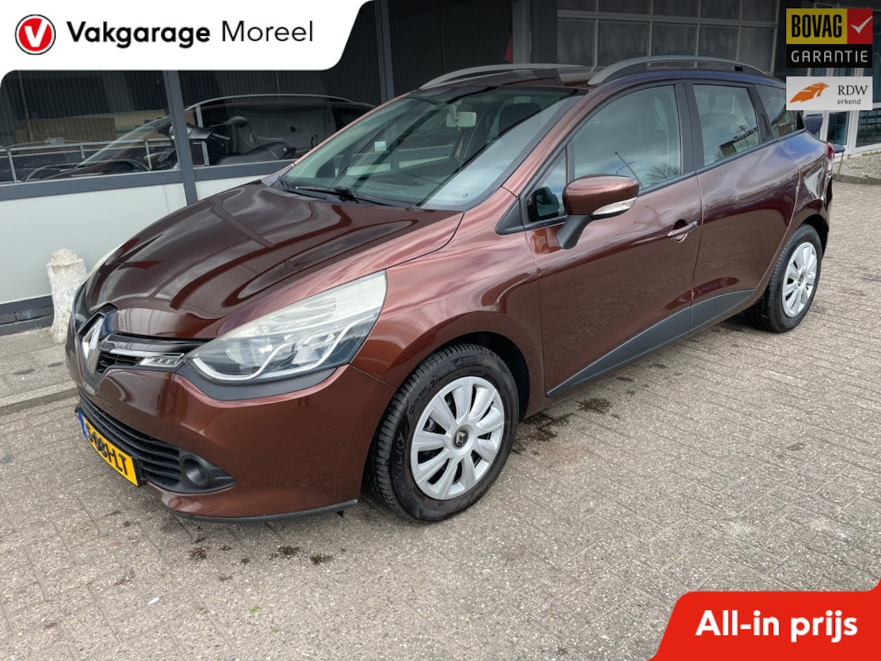 Renault Clio Estate - 0.9 TCE ,Navi, Cruise, Airco, 1e eigenaar - AutoWereld.nl