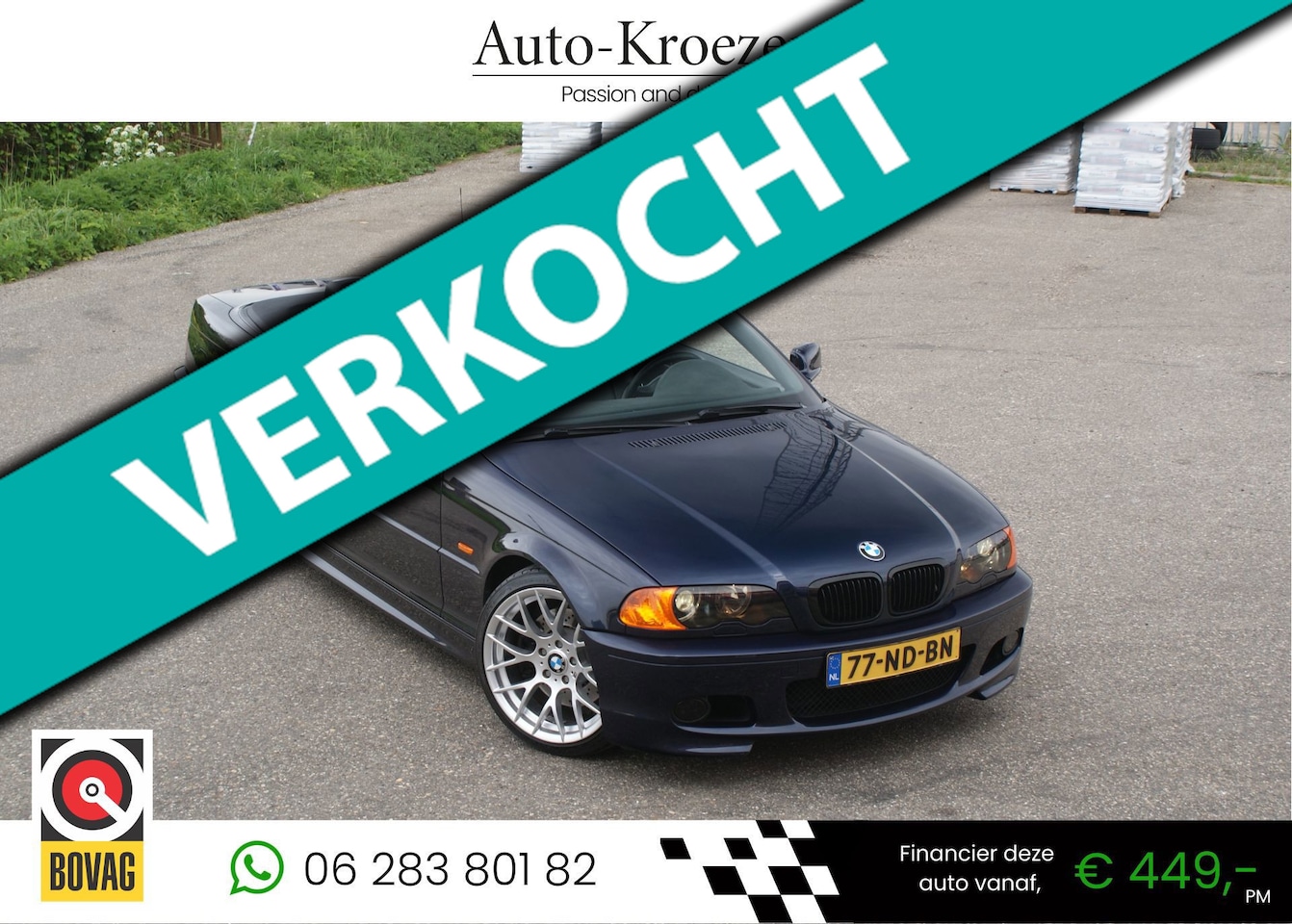 BMW 3-serie Cabrio - 325Ci Executive | M Pakket | Breedset | Leder | Zeer netjes | - AutoWereld.nl
