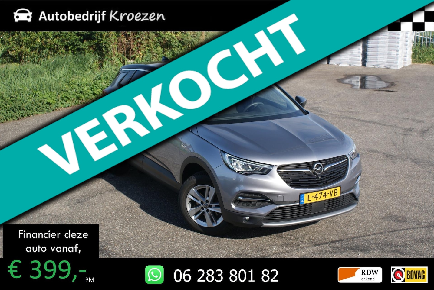 Opel Grandland X - 1.2 Turbo Elegance | Org NL | Camera | Cruise | - AutoWereld.nl