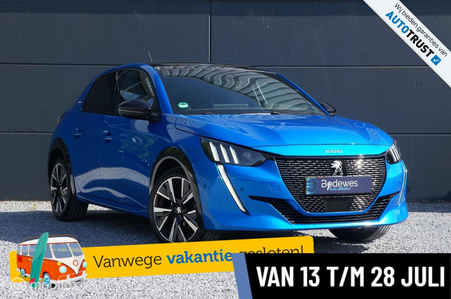 Peugeot 208 - 1.2 H6 PureTech GT-Line Pano Apple/Android LED! - AutoWereld.nl