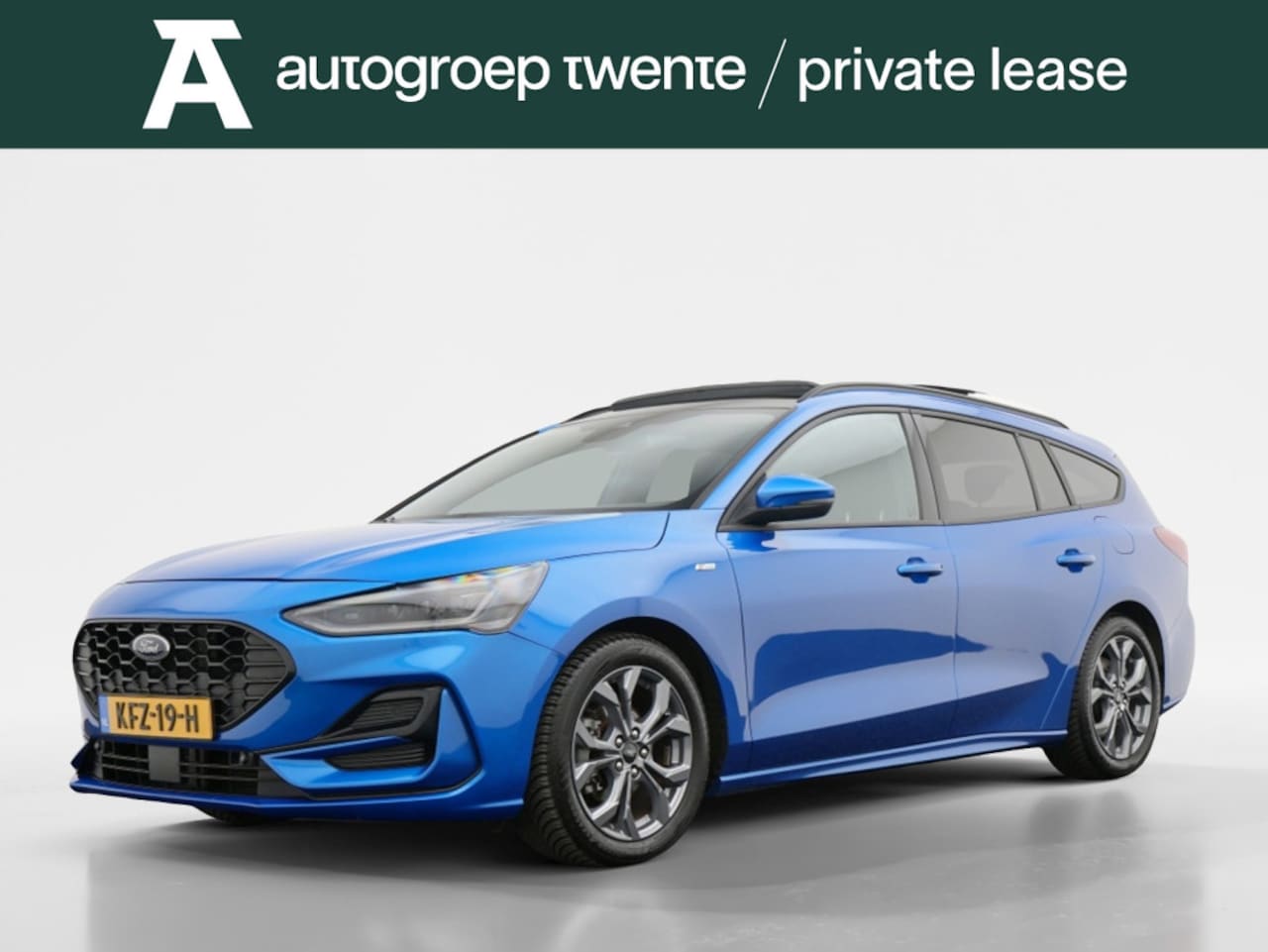 Ford Focus Wagon - 1.0 EcoBoost Hybrid ST Line X | Navi | Trekhaak | Panodak | All- - AutoWereld.nl