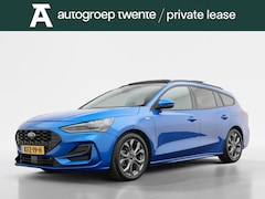 Ford Focus Wagon - 1.0 EcoBoost Hybrid ST Line X | Navi | Trekhaak | Panodak | All