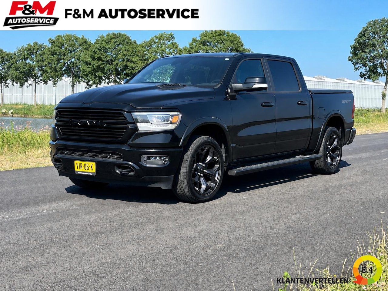 Dodge Ram 1500 - 5.7 V8 4x4 Crew Cab Laramie Clima, cruise, camera, trekhaak, treeplanken, LPG - AutoWereld.nl