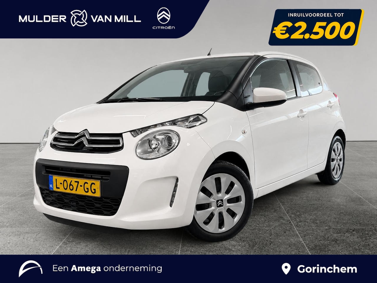 Citroën C1 - 5-deurs Feel 1.0 e-VTi 72pk | AIRCO | BLUETOOTH | MF-STUUR | DAB+ | ELEKTRISCH PAKKET | 10 - AutoWereld.nl