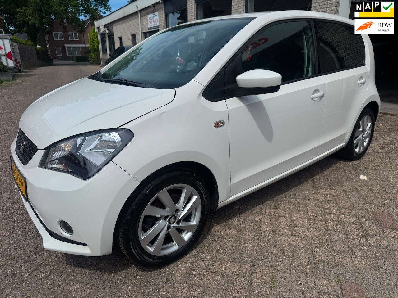 SEAT Mii - 1.0 Sport Connect AIRCO ORG 104329 KM NAP VOLLEDIG ONDERHOUDEN GEHAD NW D.RIEM LM VELGEN P - AutoWereld.nl