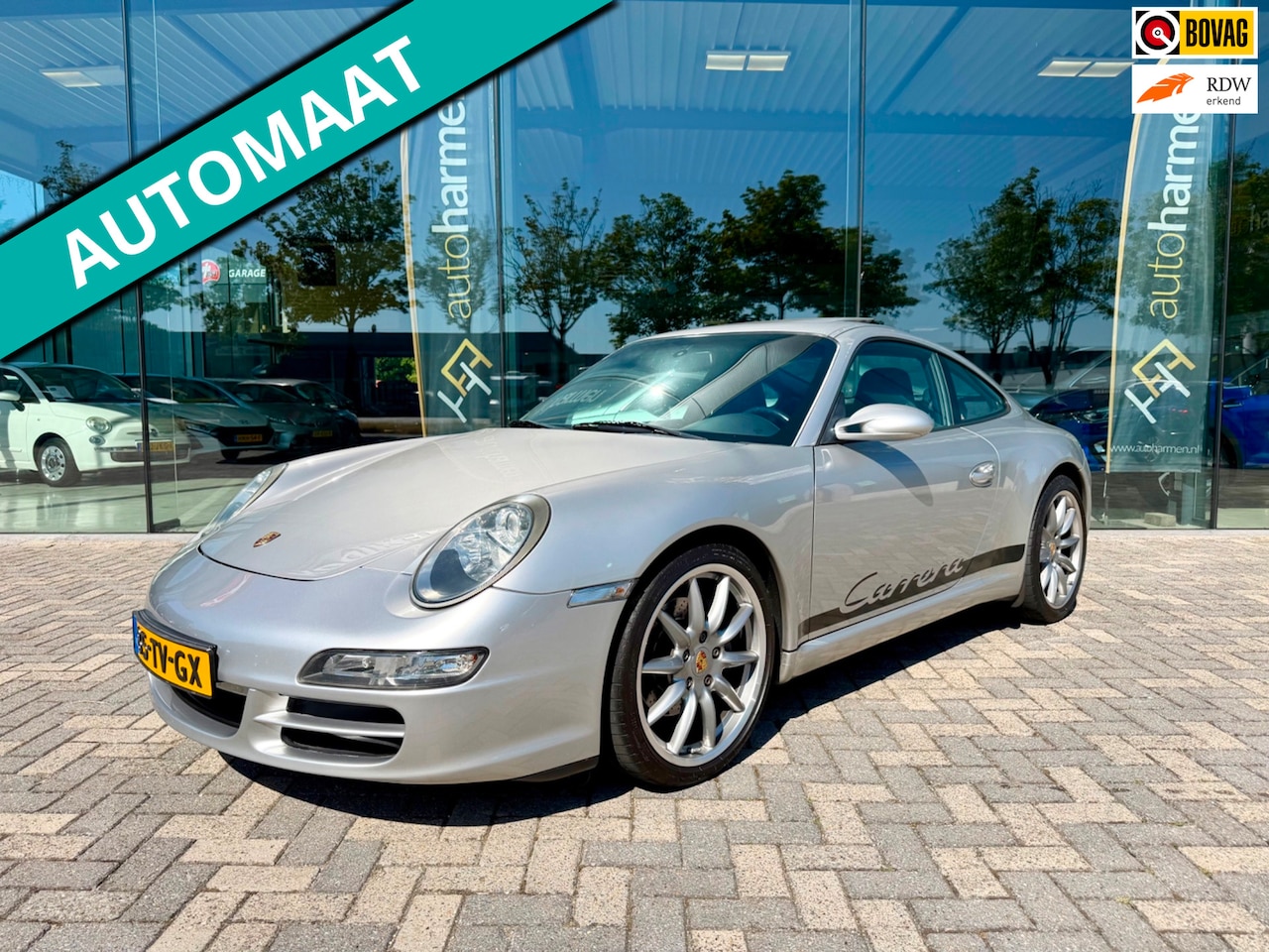 Porsche 911 - 3.6 997 Carrera Coupe, 19 inch, PDC, Bluetooth, USB - AutoWereld.nl
