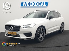 Volvo XC60 - Recharge T8 AWD R-Design PHEV 391pk Dealer O.H. | Panodak | Luchtvering | Head Up | Camera