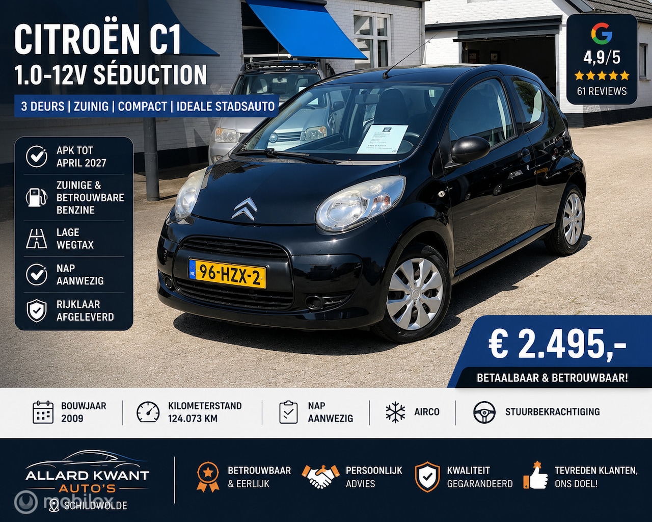 Citroën C1 - 1.0-12V Séduction 1.0-12V Séduction - AutoWereld.nl