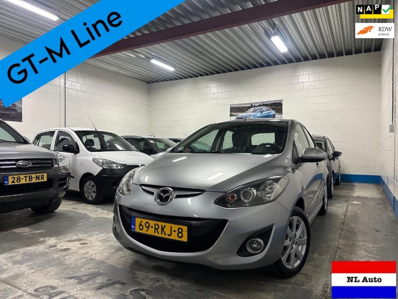 Mazda 2 - 1.3 GT-M Line5-Deurs/Clima/Lmv/Elek/Apk/NL Auto! - AutoWereld.nl