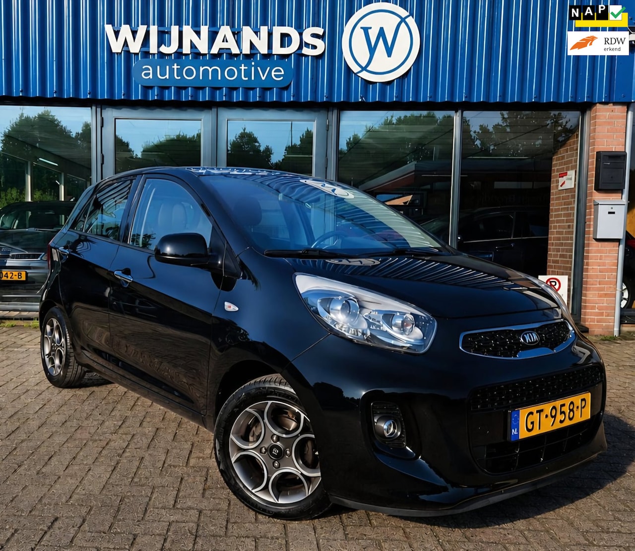 Kia Picanto - 1.2 CVVT Executiveline Clima Cruise Bt Dealer oh - AutoWereld.nl