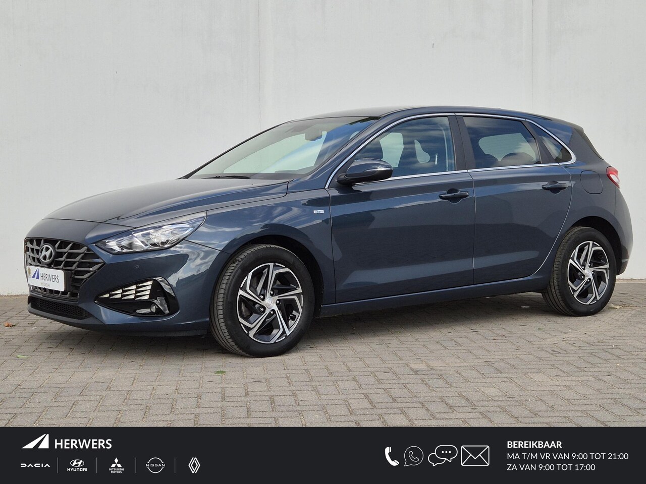 Hyundai i30 - 1.5 T-GDi MHEV Comfort Smart Handgeschakeld / Navigatie via Apple Carplay of Android Auto - AutoWereld.nl