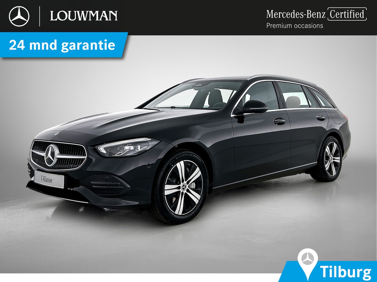 Mercedes-Benz C-klasse Estate - 300 e Business Solution | Trekhaak | Smartphone Integratie | Antidiefstalpakket GUARD 360° - AutoWereld.nl
