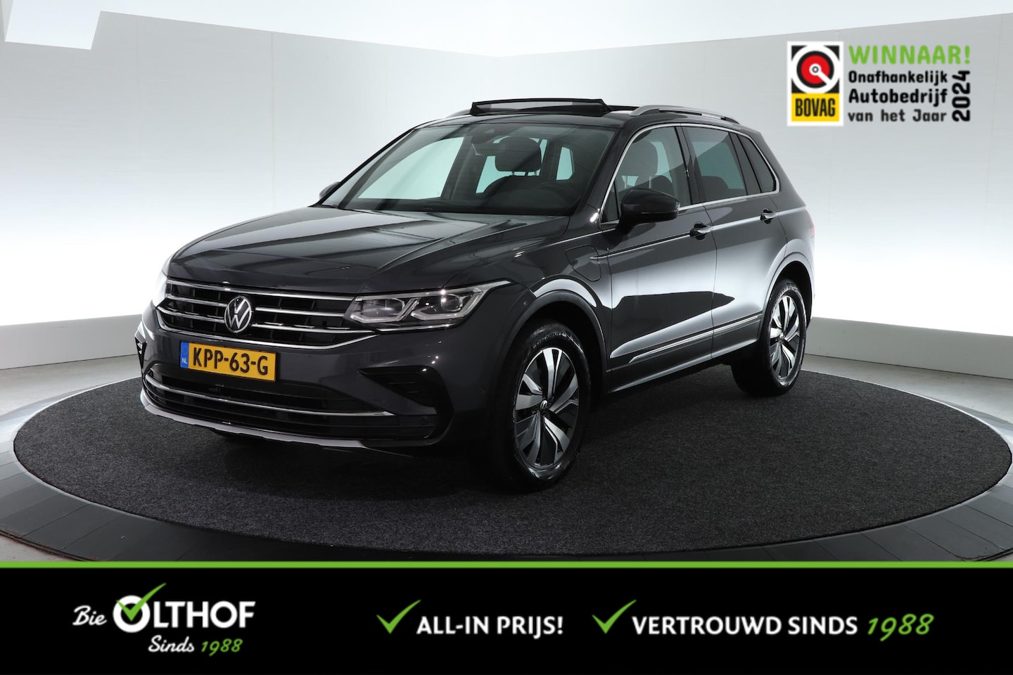 Volkswagen Tiguan - 1.4 TSI eHybrid R-Line Business+ | CARPLAY | TREKHAAK | SCHUIF-KANTEL DAK | - AutoWereld.nl