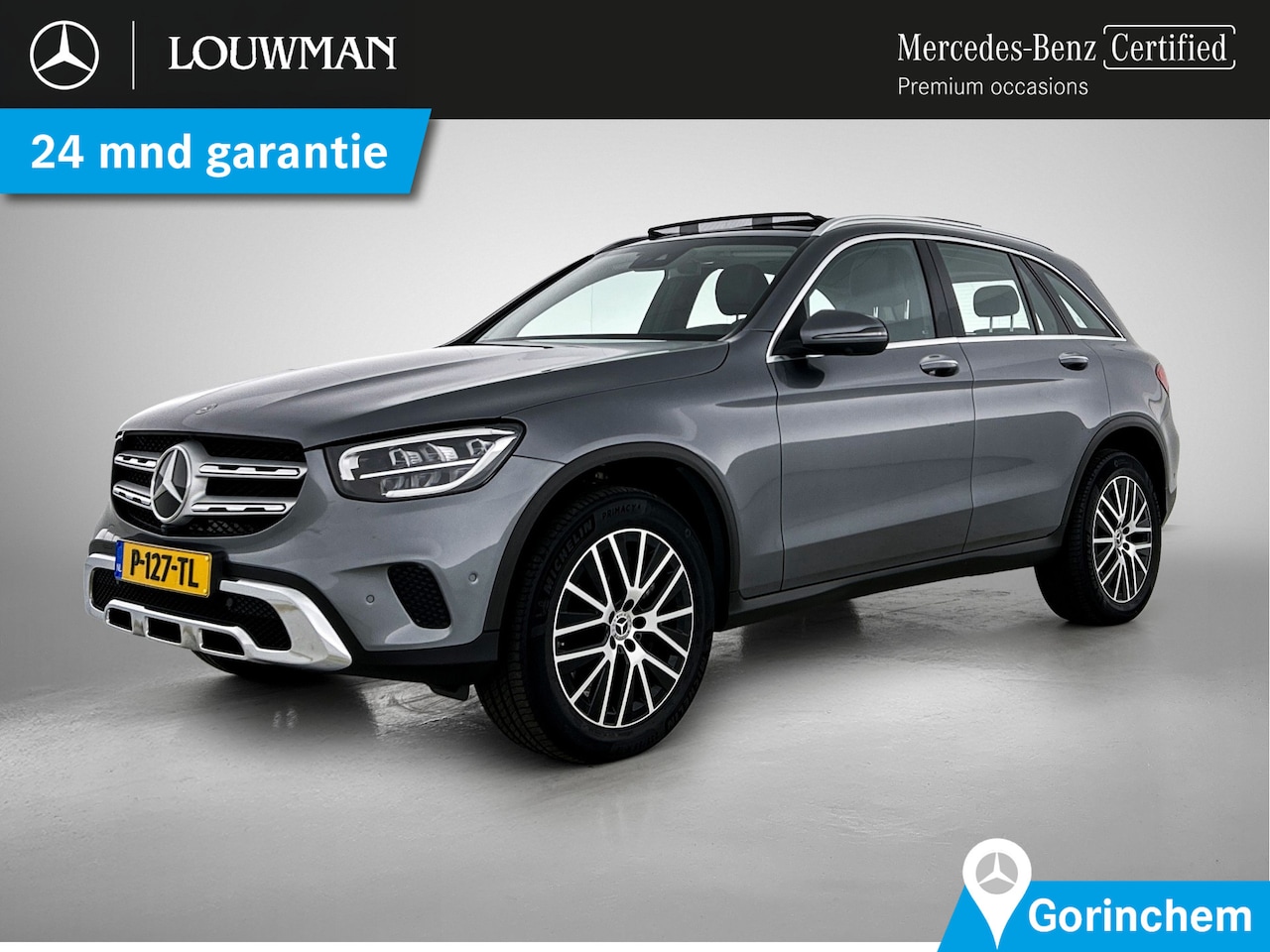Mercedes-Benz GLC-klasse - 300 e 4MATIC Business Solution Luxury AMG Styling | Panoramadak | Trekhaak Inclusief 24 ma - AutoWereld.nl