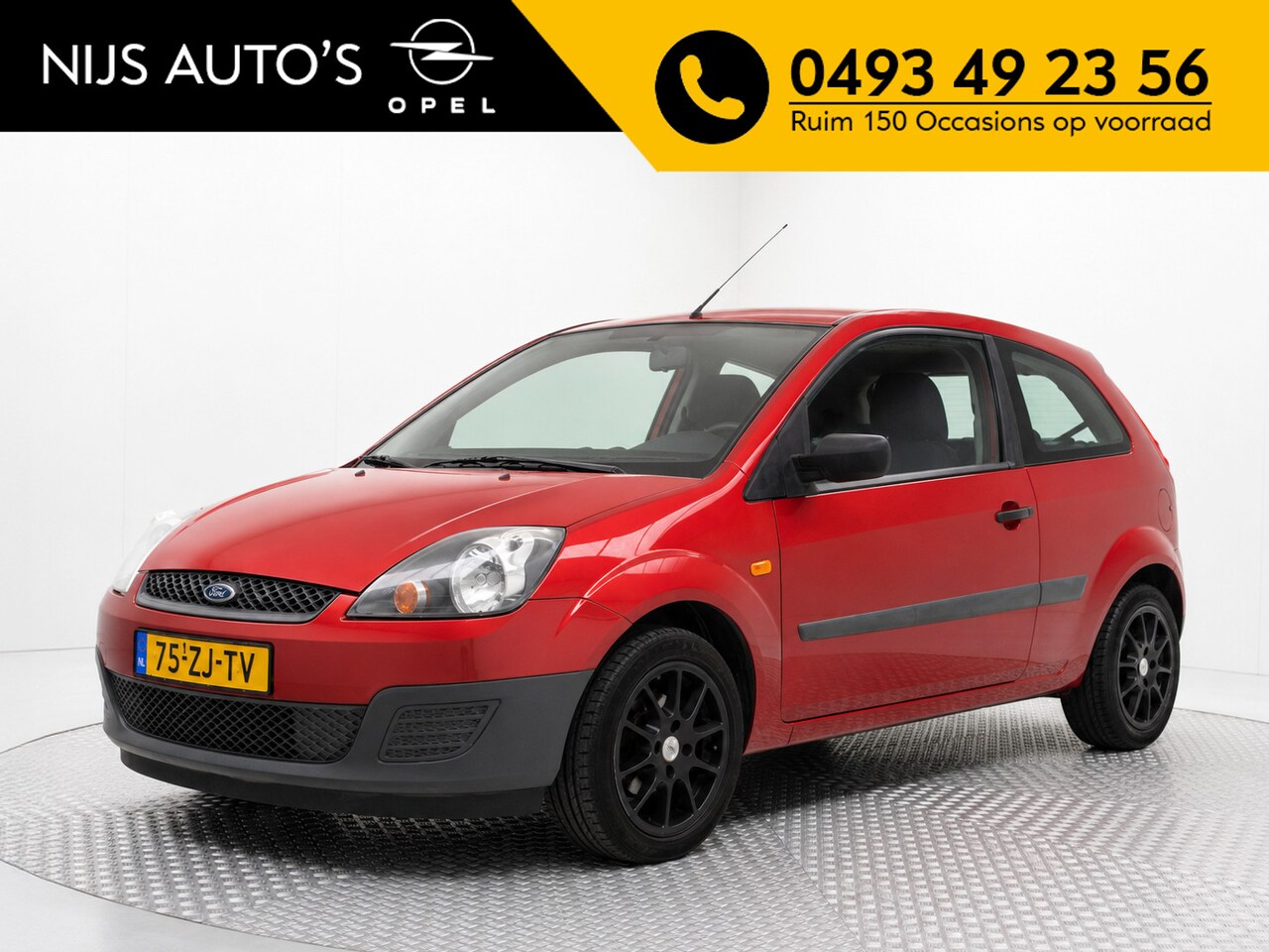 Ford Fiesta - 1.3-8V Cool & Sound | inc. nw APK airco | Elektr. Ramen Voor / Radio CD / Centrale Deurver - AutoWereld.nl