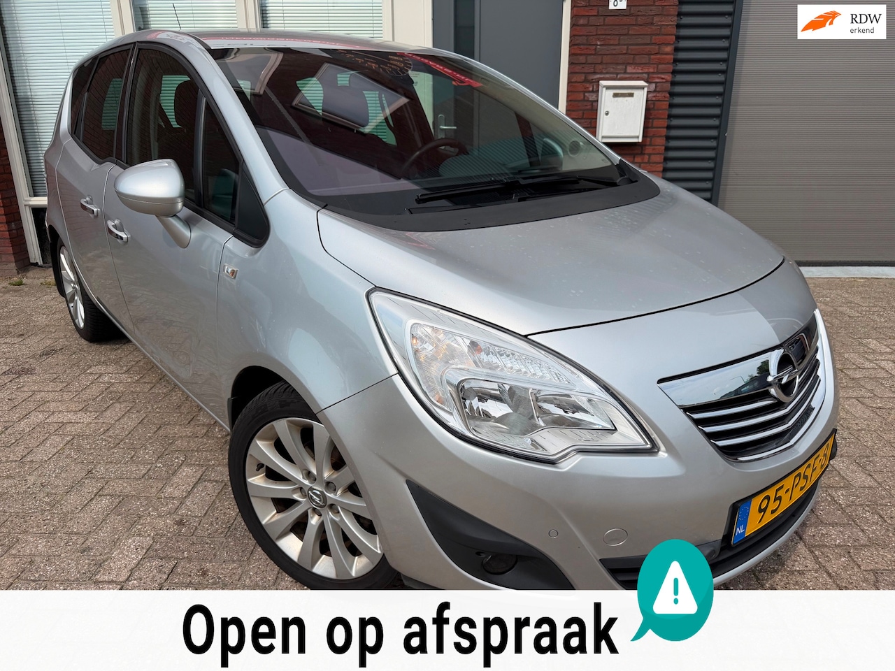 Opel Meriva - 1.4 Turbo Cosmo / PDC / Airco / Cruise / NAP - AutoWereld.nl