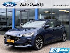 Ford Focus - 1.0 EcoBoost Hybrid Titanium 150PK Automaat Winterpack Adaptieve Cruise SYNC4 Camera Parke