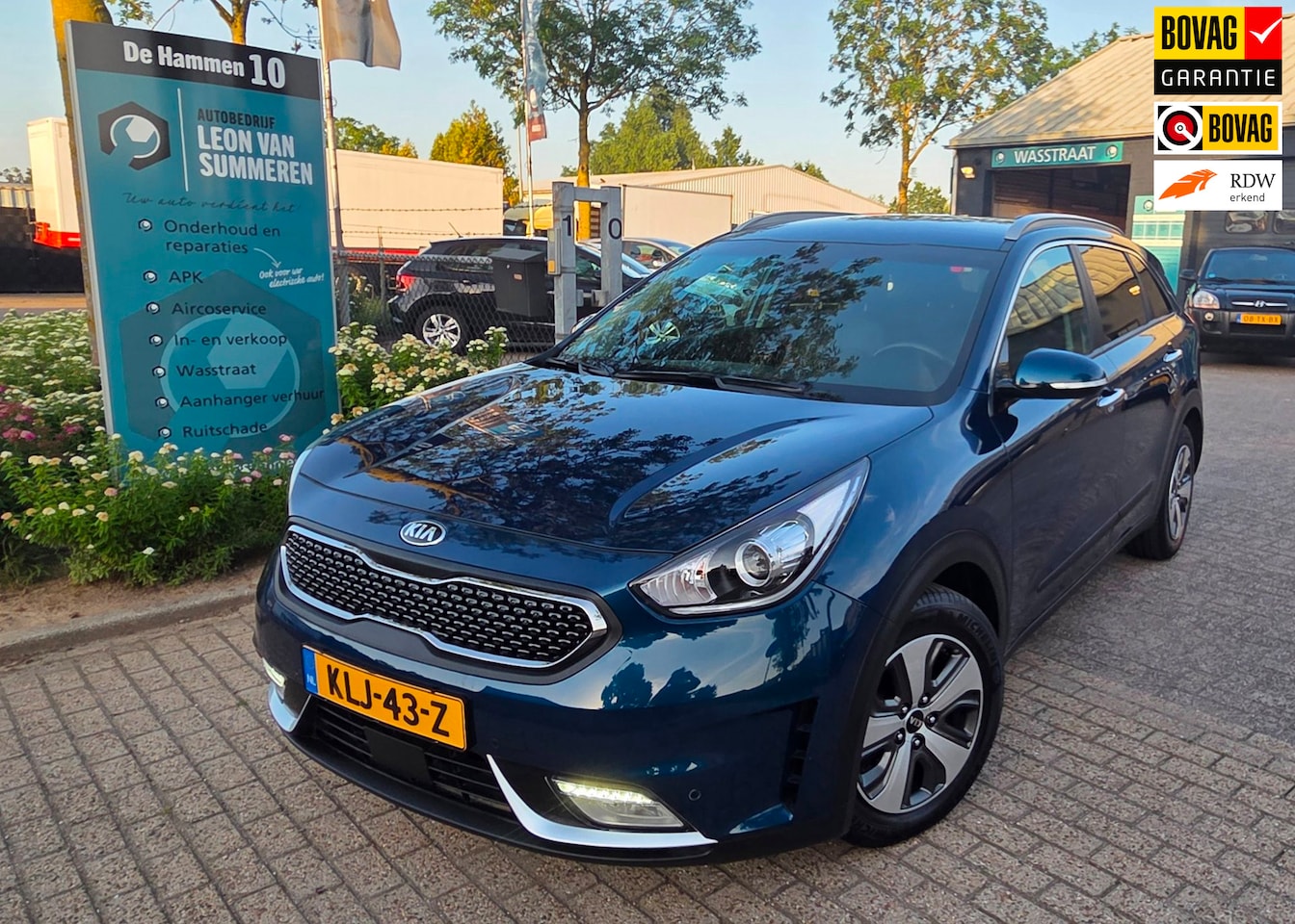 Kia Niro - 1.6 GDi Hybrid ComfortLine l Dealer onderhouden l Dode Detectie l Additief cruise l Stoele - AutoWereld.nl