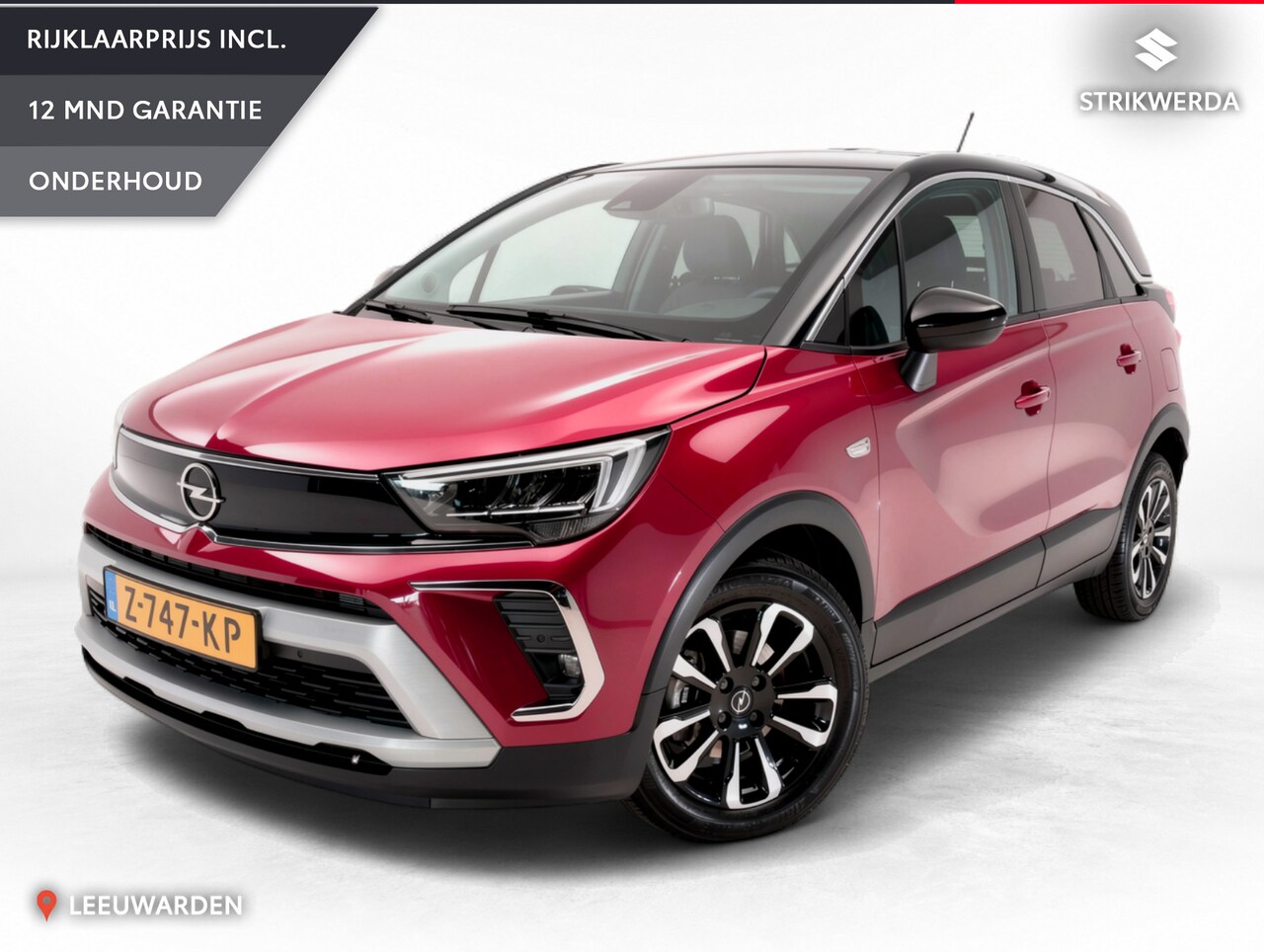 Opel Crossland - 1.2 Turbo Elegance Navi/AGR-Stoelen/Carplay - AutoWereld.nl