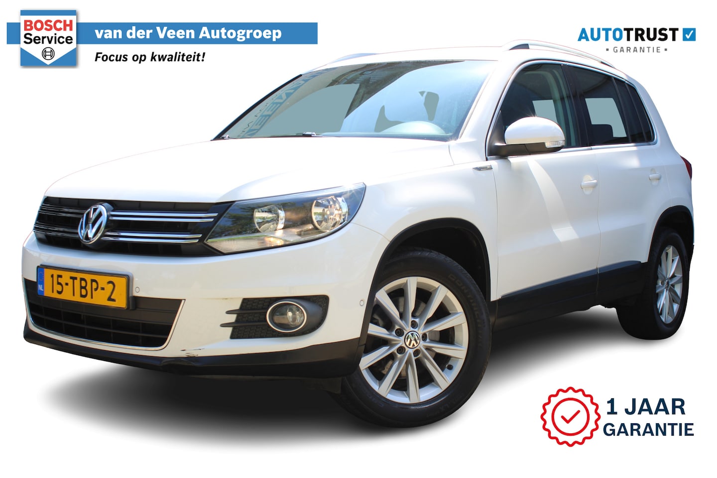 Volkswagen Tiguan - 1.4 TSI Sport&Style | Incl. 12 maanden Garantie | 2e Eigenaar | Cruise controle | Climate - AutoWereld.nl