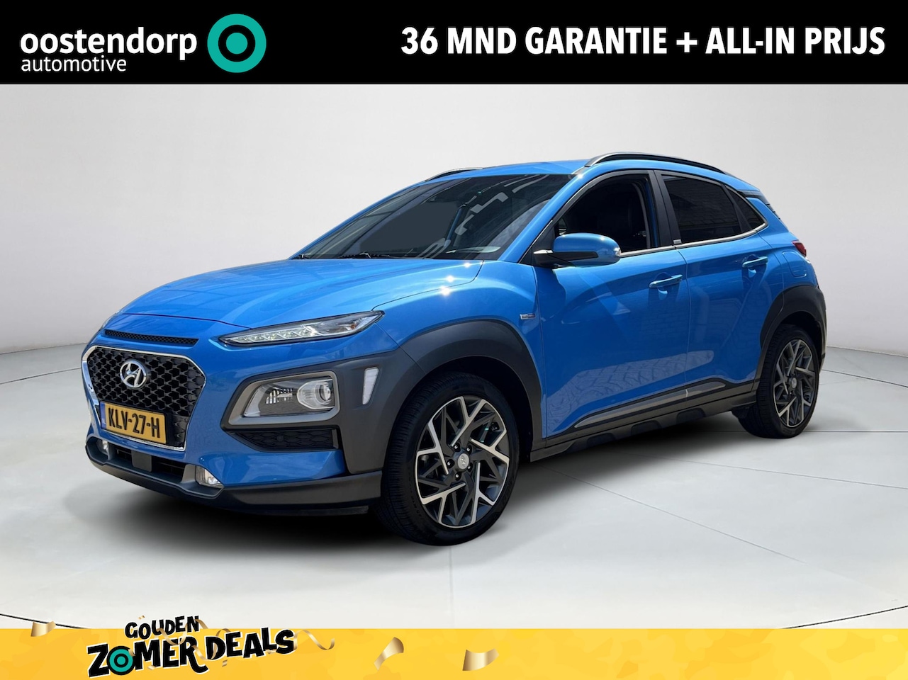 Hyundai Kona - 1.6 GDI HEV Fashion | Leder | Stoel & stuurverwarming | Adaptive CC | HUD | Rijklaarprijs! - AutoWereld.nl
