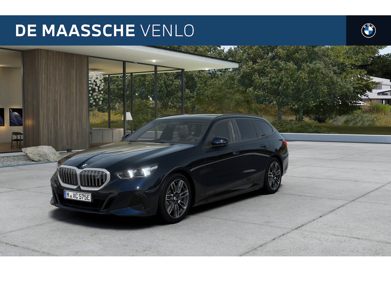 BMW i5 Touring - eDrive40 M Sport / Panoramadak / Achteruitrijcamera / Adaptieve LED / Comfort Access / Sto - AutoWereld.nl