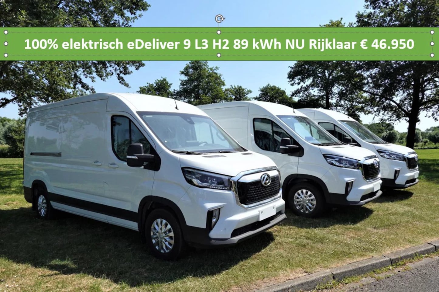 Maxus eDeliver 9 - gesloten bestelwagen 100% Elektrisch L3H2 89 kWh - AutoWereld.nl