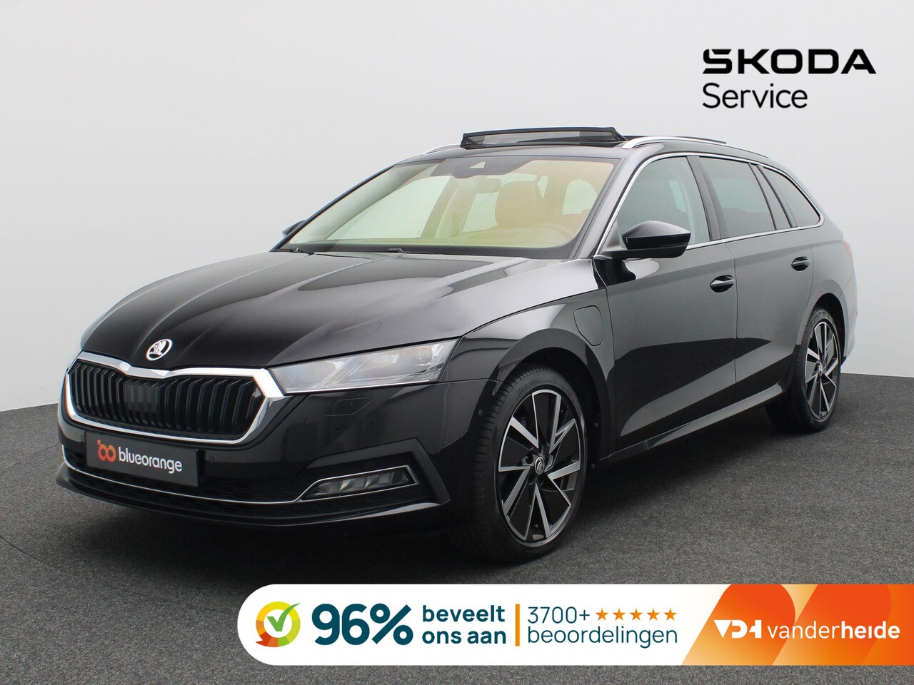 Skoda Octavia Combi - 1.4 TSI iV PHEV Business Edition Plus 204PK DSG SOH 98%, Trekhaak, Pano-Schuifdak, Head-Up - AutoWereld.nl