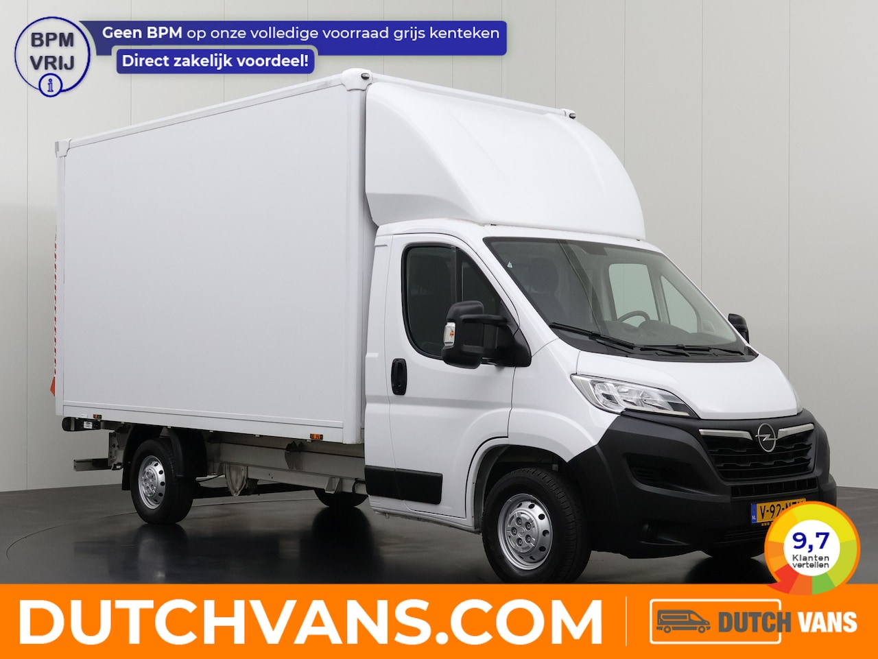 Opel Movano - 140PK Bakwagen+Laadlift | 1046Kg Laden | Camera | Airco | Cruise | Dakspoiler - AutoWereld.nl